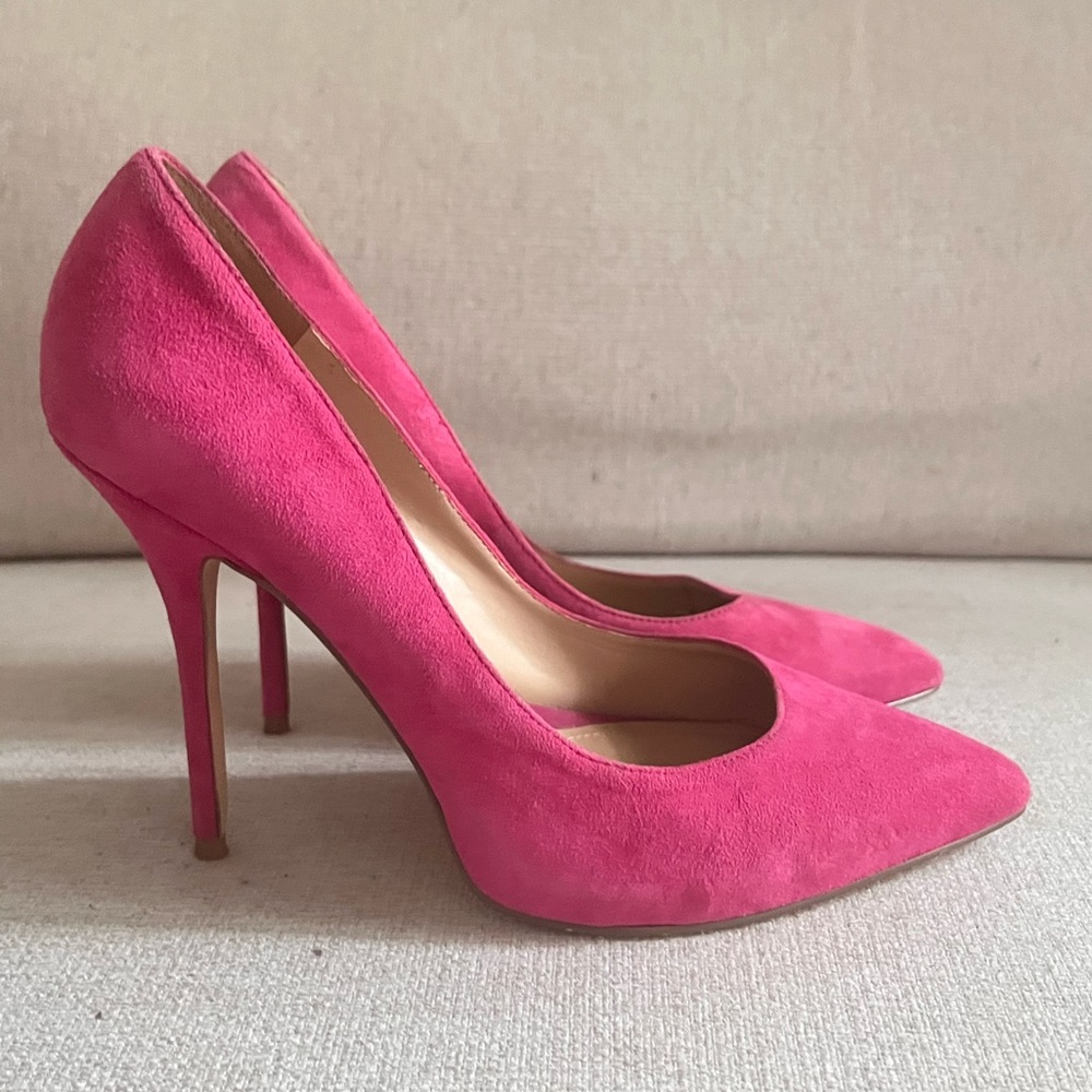 ALDO Hot Pink Pointed Toe Pumps